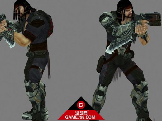 《崩溃：毁灭的世界2》男主角3D模型下载