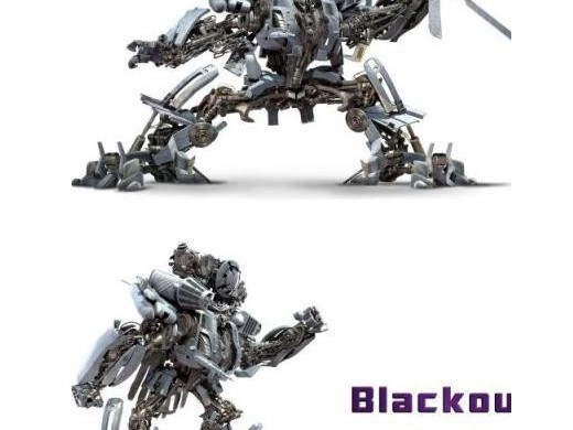 变形金刚Blackout3D模型下载