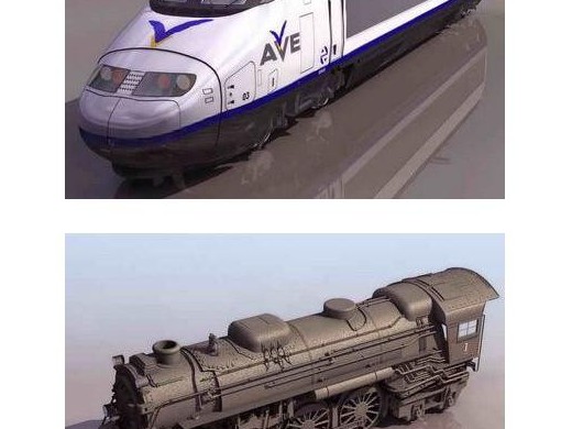 火车3D模型大集合