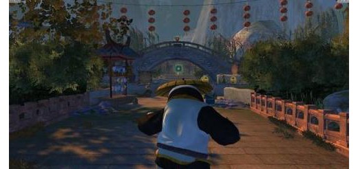功夫熊猫游戏场景3D模型下载